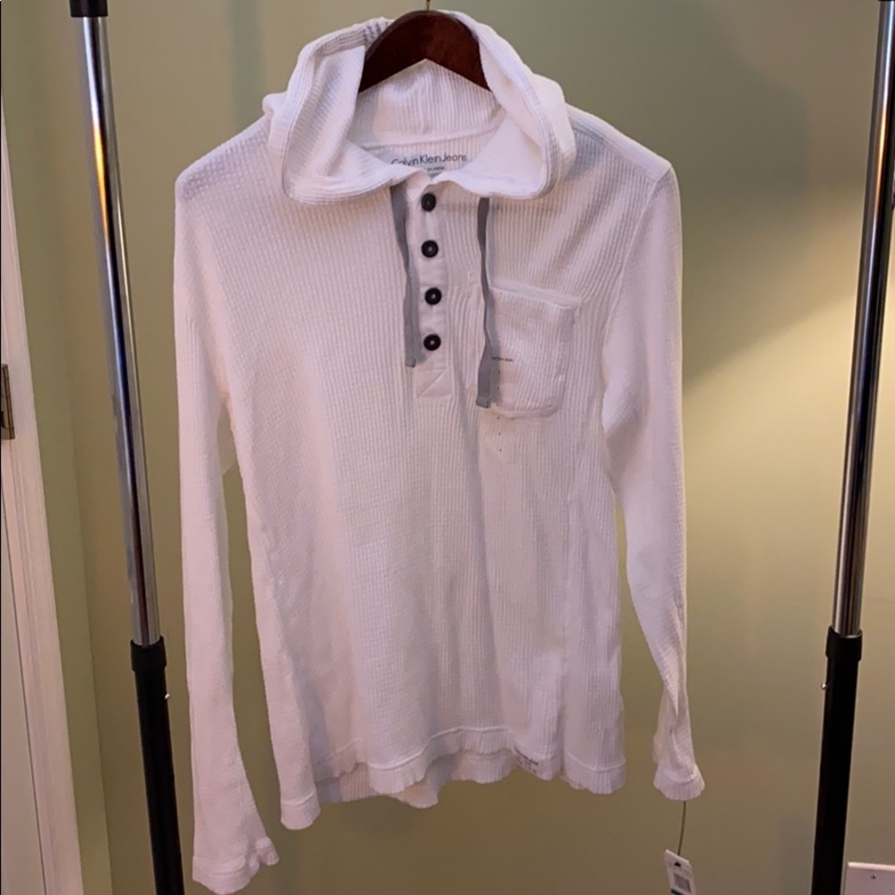 Calvin Klein Jeans Waffle Hoodie